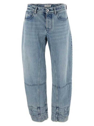 JIL SANDER TAPERED-LEG JEANS