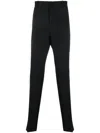 Jil Sander Tapered-leg Trousers In Black