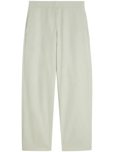 Jil Sander Tapered-leg Trousers In Green