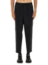 Jil Sander Tapered Pants In Black