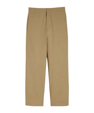 JIL SANDER JIL SANDER MID-RISE TAPERED-LEG TROUSERS