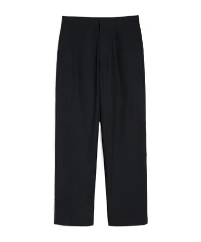 JIL SANDER JIL SANDER MID-RISE TAPERED-LEG TROUSERS