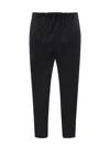 Jil Sander Straight-leg Pressed Crease Pants In Blue