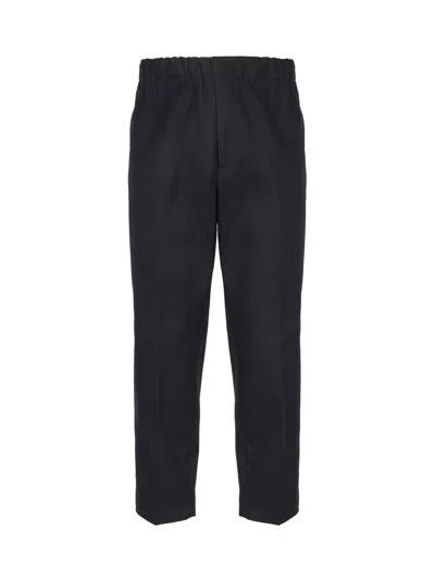 Jil Sander Tapered Trousers In Blue