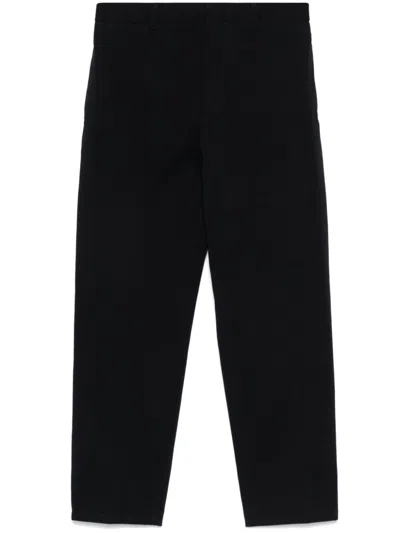 Jil Sander Tapered Trousers In Blau