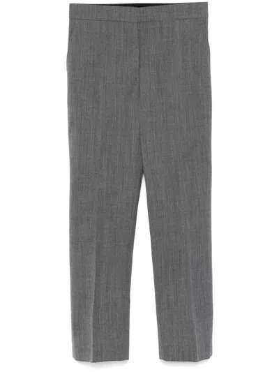 Jil Sander Tapered Trousers In Grey