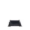 Jil Sander Tasseled Leather Shoulder Bag In Black