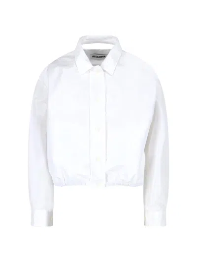JIL SANDER TECHNICAL FAILLE JACKET
