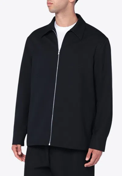 JIL SANDER TECHNICAL LIGHTWEIGHT ZIP-UP JACKET