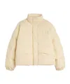 Jil Sander Technical Quilted Down Blouson In Yellow