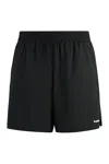 Jil Sander Logo-print Track Shorts In Black