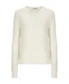 Jil Sander Textured Chunky-knitted Jumper In White