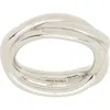 Jil Sander Textured Ring