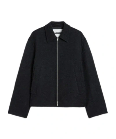 JIL SANDER TEXTURED WOOL JACKET