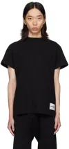 JIL SANDER THREE-PACK MULTICOLOR LOGO PATCH T-SHIRTS