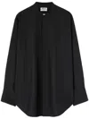 Jil Sander Thursday P.m. Silk Shirt In Black