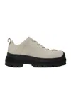 Jil Sander Gray Low-top Sneakers In Nude