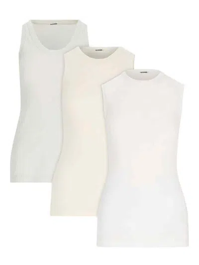 JIL SANDER SET 3 TANK TOP