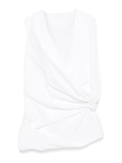 JIL SANDER DRAPED TOP