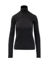 Jil Sander Classic Turtleneck In Black