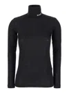 Jil Sander Turtleneck T-shirt In Black