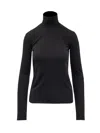 Jil Sander Classic Turtleneck In Black