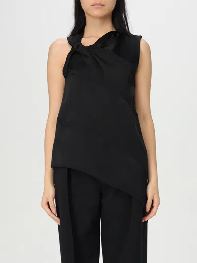 JIL SANDER TOP JIL SANDER WOMAN COLOR BLACK,G51452002