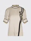 Jil Sander Swirl Embroidered Fitted Shirt In Neutral