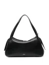 Jil Sander Top-zip Shoulder Bag In Black