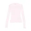 Jil Sander Long-sleeved T-shirt In Pink
