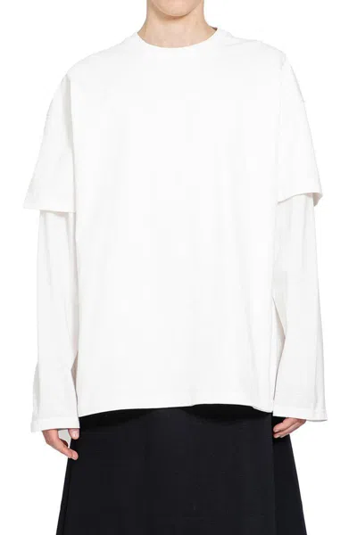 Jil Sander Logo-print T-shirt In White