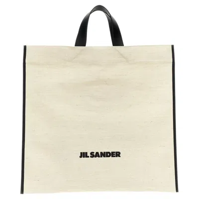 Pre-owned Jil Sander Tote Bag � Beige In Brown