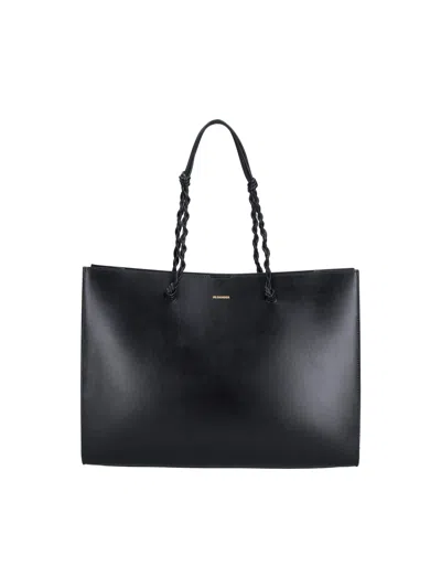 Jil Sander Tote Bag "tangle" In Black