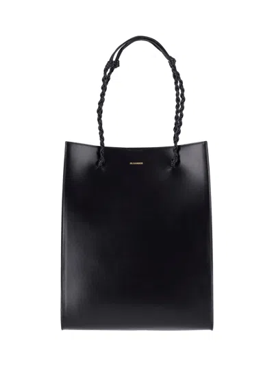 Jil Sander Tangle Tote Bag In Black