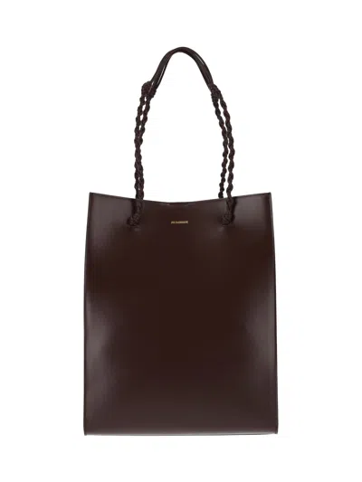 Jil Sander Tote Bag "tangle" In Brown