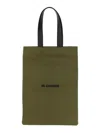 JIL SANDER JIL SANDER TOTE BAG WITH LOGO