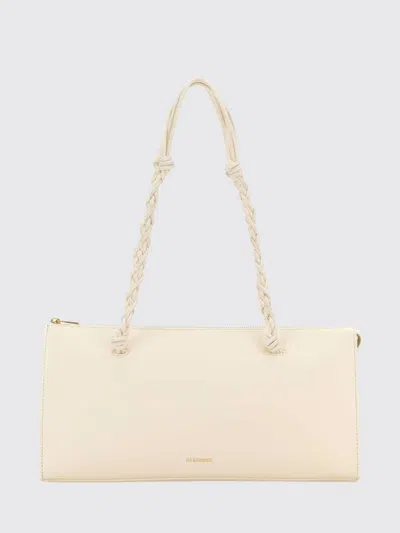 Jil Sander Tote Bag Woman Color White In Orange