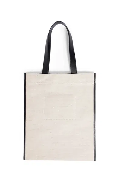 Jil Sander Tote Bags In White