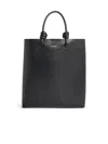 Jil Sander Rectangular Shape Top Handles Shoulder Strap Bag In Black