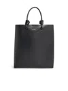Jil Sander Rectangular Shape Top Handles Shoulder Strap Bag In Black