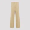 Jil Sander Track Inspired Relaxed Pants In Neutral