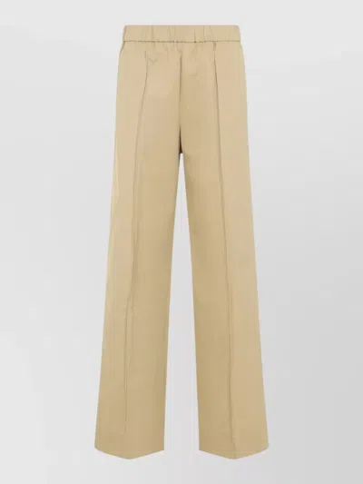 Jil Sander Track Inspired Relaxed Wide Leg Pants In Multi