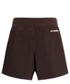 Jil Sander Bermuda Shorts In Brown
