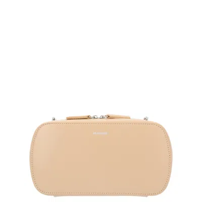 Jil Sander Traditional Crossbody Bag In Pink