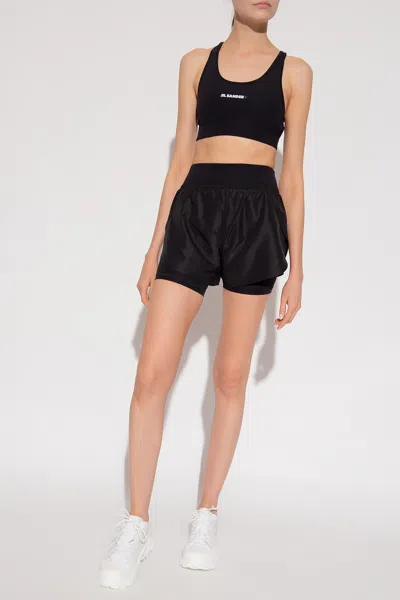 Jil Sander+ Training Shorts In Black