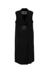 Jil Sander Button-fastening Tailored Crepe Gilet In 001