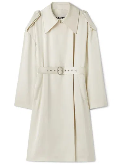 Jil Sander 束腰风衣 In Neutrals