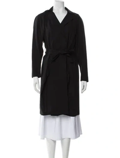 Pre-owned Jil Sander Trench Coat In Gray