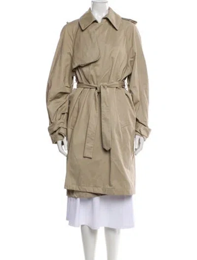 Pre-owned Jil Sander Trench Coat In Neutral