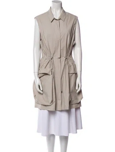 Pre-owned Jil Sander Trench Coat In Neutral